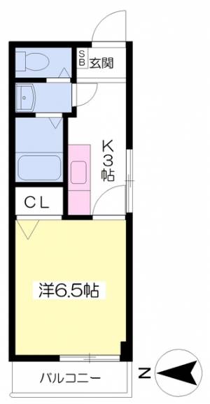 本町シングルス 215の間取り画像