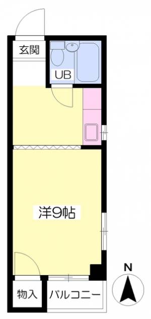 渡部ビル 401の間取り画像