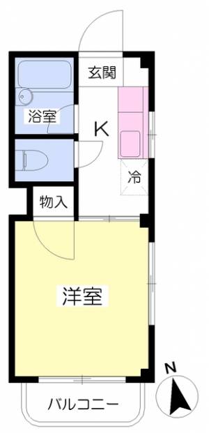 ＨＯＵＳＥ　Ｋ 201の間取り画像