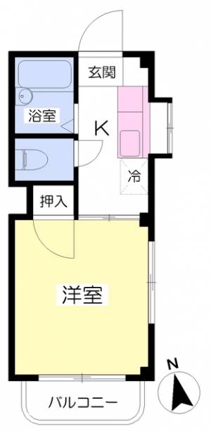 ＨＯＵＳＥ　Ｋ 201の間取り画像