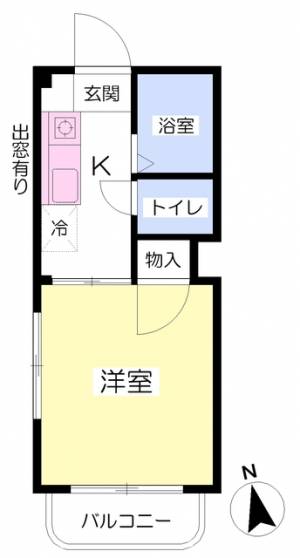 ＨＯＵＳＥ　Ｋ 202の間取り画像