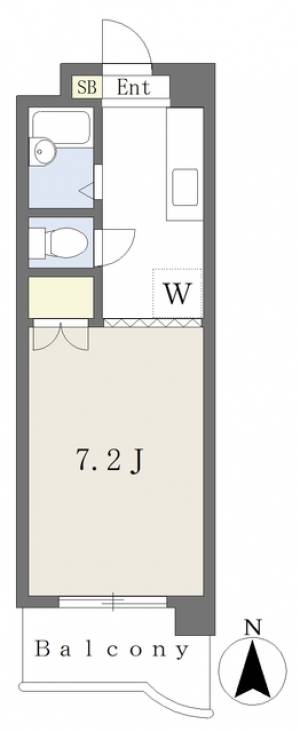 ロイヤルヒルズガーデン 302の間取り画像