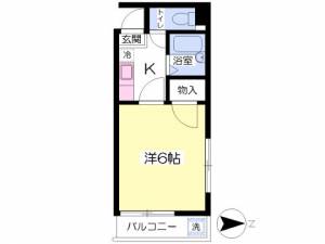 みよハイツＰａｒｔⅠ 502の間取り画像