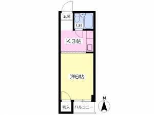 渡部ビル 403の間取り画像