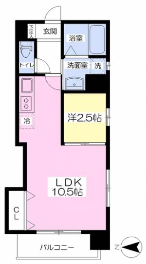 Ｍａｙｆａｉｒ城山公園ｓｑｕａｒｅ 402の間取り画像