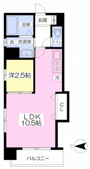 Ｍａｙｆａｉｒ城山公園ｓｑｕａｒｅ 501の間取り画像