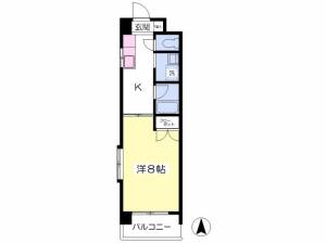 セレニテ山越 203の間取り画像