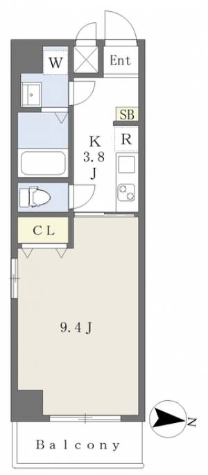 ＧＲＡＣＥ緑町 205の間取り画像