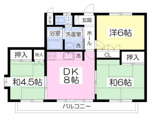 コモダマンション 201の間取り画像