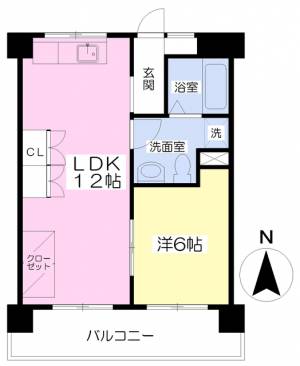 第３吉野マンション 302の間取り画像