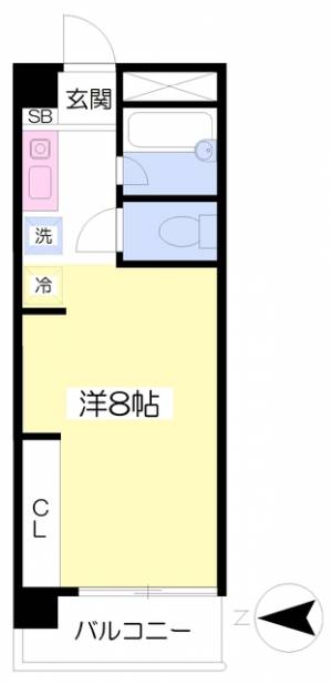 メゾン高砂 202の間取り画像