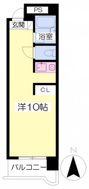 アメニティユー 303の間取り画像