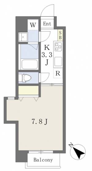 Ｍａｙｆａｉｒ　Ａｒｉｅｓ 401の間取り画像