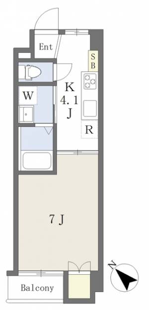 Ｍａｙｆａｉｒ　Ａｒｉｅｓ 402の間取り画像