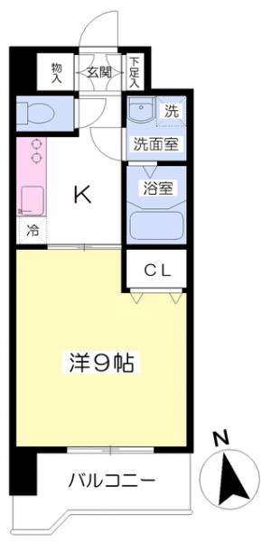 シルキーブリーズ山越 903の間取り画像