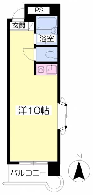 アメニティユー 501の間取り画像