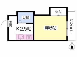 グリーンハイツ正岡 303の間取り画像