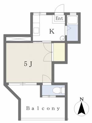 村上古町ビル 303の間取り画像