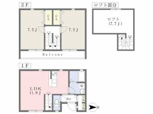 Ｂｉｏｓ中央 105の間取り画像