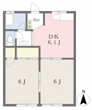 ＣＡＳＣＡＤＥ 101の間取り画像