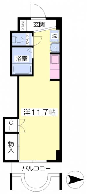 Ｒ１マンション 302の間取り画像