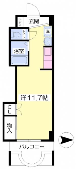 Ｒ１マンション 302の間取り画像