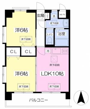 ルネス余戸 501の間取り画像