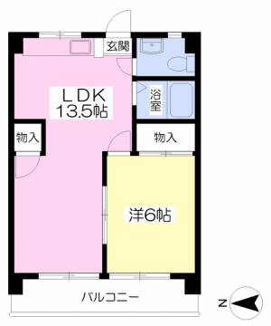 ＩＫＥＵＣＨＩ　ＨＥＩＧＨＴＳ 202の間取り画像