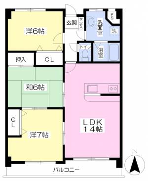 Ｎ・ステージ 202の間取り画像