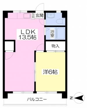 ＩＫＥＵＣＨＩ　ＨＥＩＧＨＴＳ 205の間取り画像