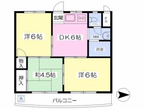 メゾン光 302の間取り画像