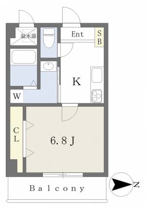 第３椿マンション 202の間取り画像