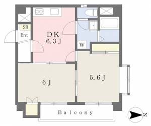 ＦＥＬＩＣＥ空港通 402の間取り画像