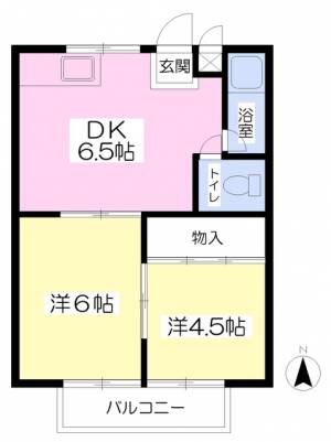 第３コーポ永井 105の間取り画像