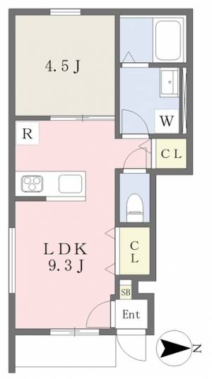 ＥＡＲＬ’Ｓ　ＣＯＵＲＴ古川 108の間取り画像