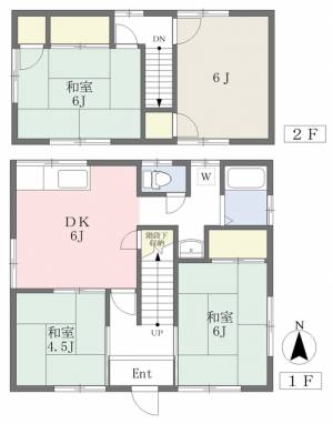 久保田町借家７号 7の間取り画像