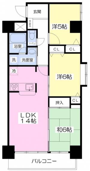 Ｍｏｎｓｔｅｒａ 301の間取り画像