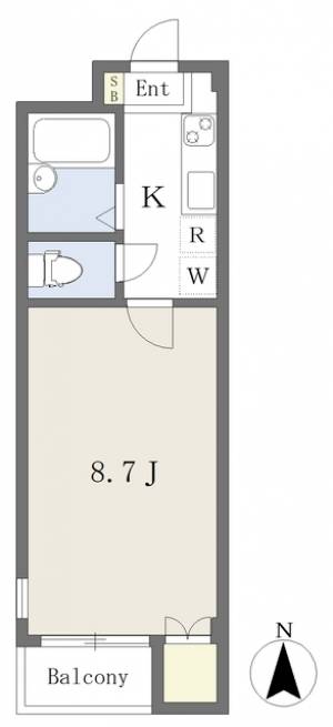 ＹＭマンション 303の間取り画像