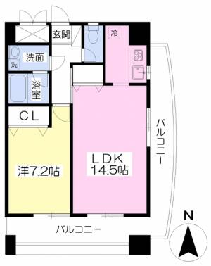 エクセルコートⅡ 601の間取り画像