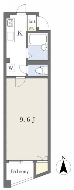 ＹＭマンション 205の間取り画像