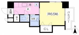 ＣＡＳＡ旭町 401の間取り画像