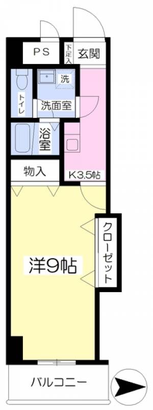 フォルテＡＭＧ 203の間取り画像