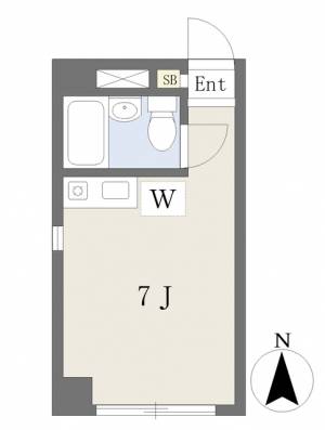 グランシェル三番町 101の間取り画像