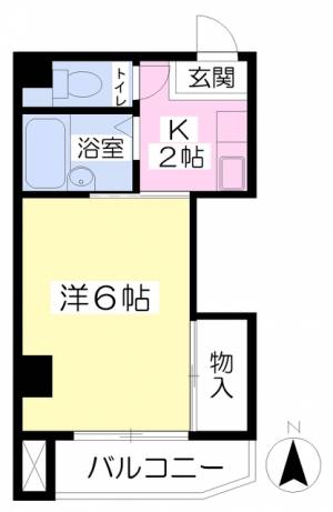 佐伯ビル 402の間取り画像