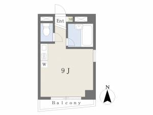 グランシェル三番町 402の間取り画像