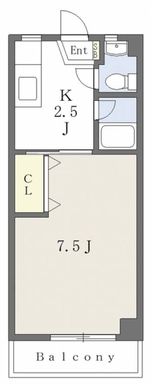 第１０グリーンハイツ 311の間取り画像