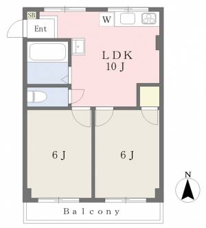 ＬａＣａｓａタイケンⅤ 306の間取り画像