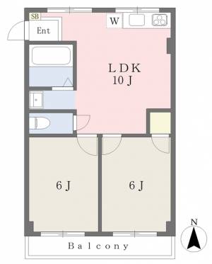 ＬａＣａｓａタイケンⅤ 401の間取り画像