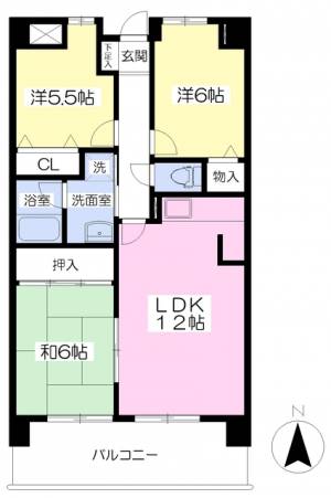 アルドーレ 303の間取り画像