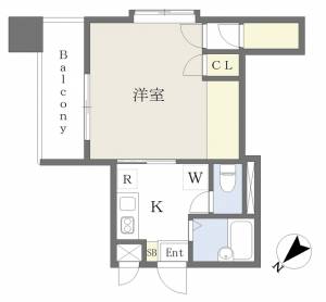 リピア大街道 801の間取り画像